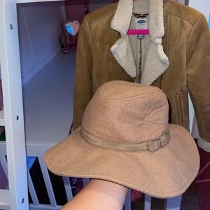 Girls Jacket and Floppy Hat
